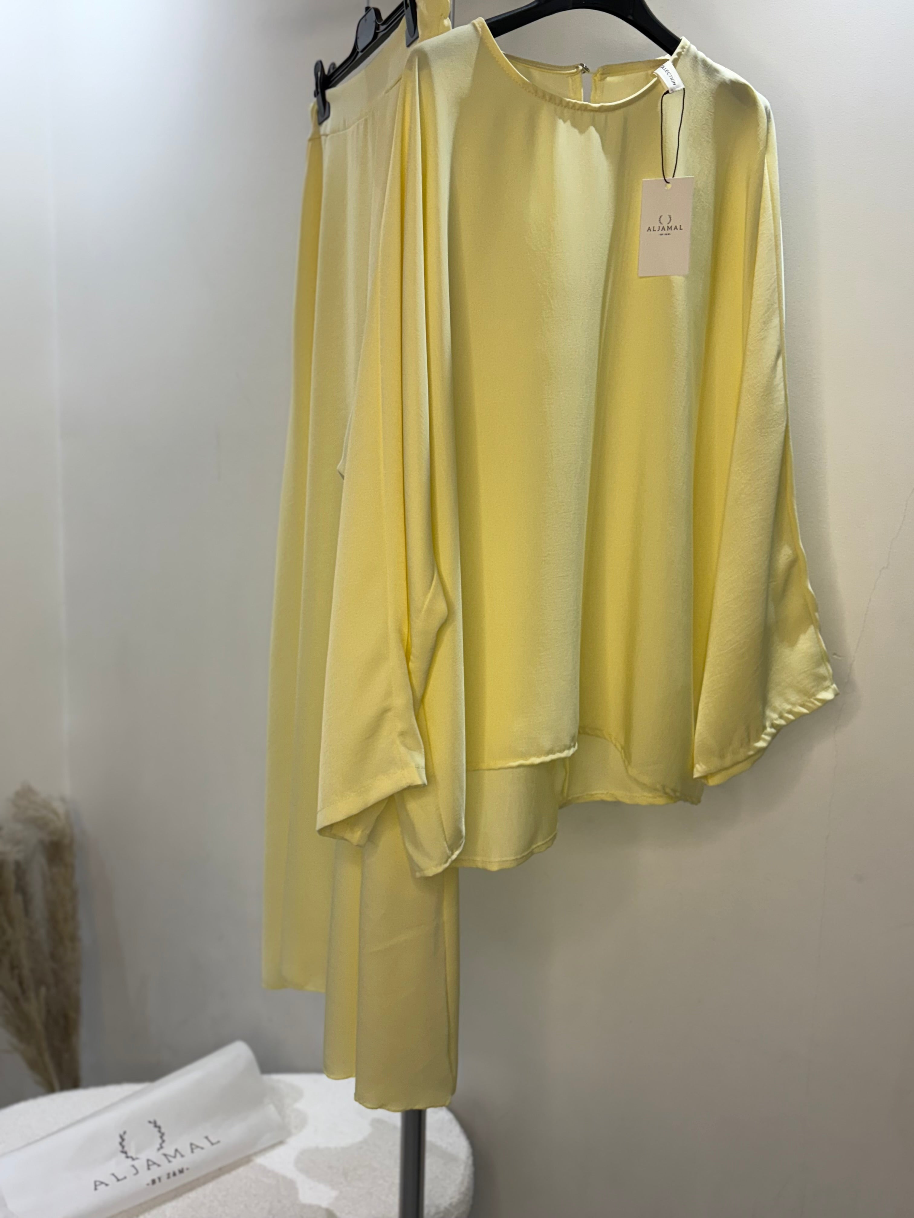Ensemble Mayra Jaune Pastel